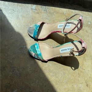 Steve Madden Multicolor Strappy Sandals